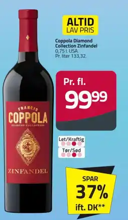 Fleggaard Coppola Diamond Collection Zinfandel tilbud