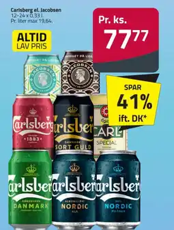 Fleggaard Carlsberg el. Jacobsen tilbud