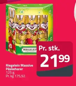 Fleggaard Riegelein Massive Påskeharer tilbud