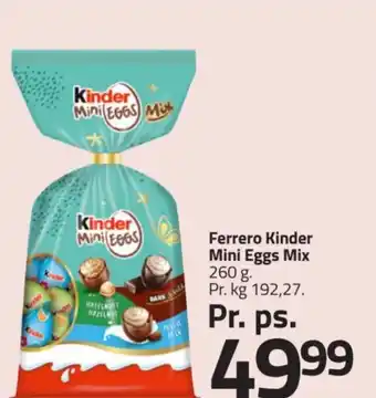 Fleggaard Ferrero Kinder Mini Eggs Mix tilbud