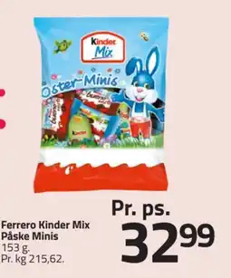 Fleggaard Ferrero Kinder Mix Påske Minis tilbud