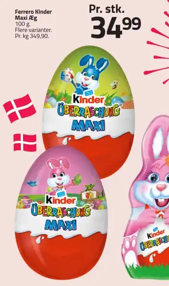 Fleggaard Ferrero Kinder Maxi Æg tilbud