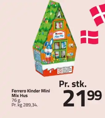 Fleggaard Ferrero Kinder Mini tilbud