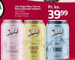 Fleggaard Jolly Ginger Beer, Tonic el. Rose Lemonade Sukkerfri tilbud