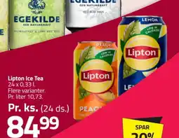 Fleggaard Lipton Ice Tea tilbud