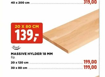 jem & fix Massive hylder 18 mm tilbud