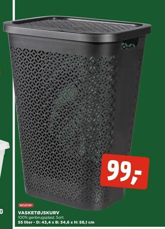 jem & fix Vasketøjskurv tilbud