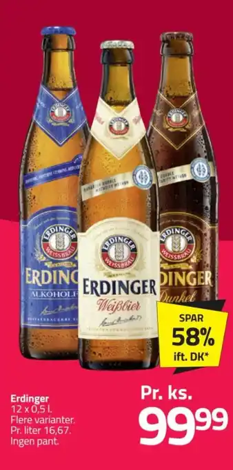 Fleggaard Erdinger tilbud