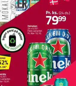 Fleggaard Heineken tilbud