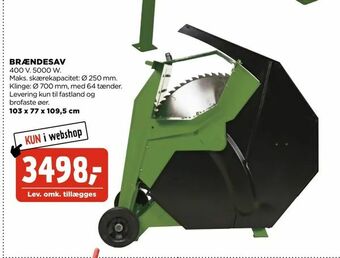 jem & fix Brændesav tilbud