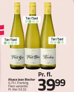 Fleggaard Alsace Jean Biecher tilbud