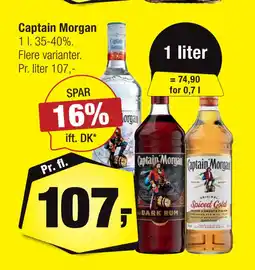 Calle Captain Morgan tilbud