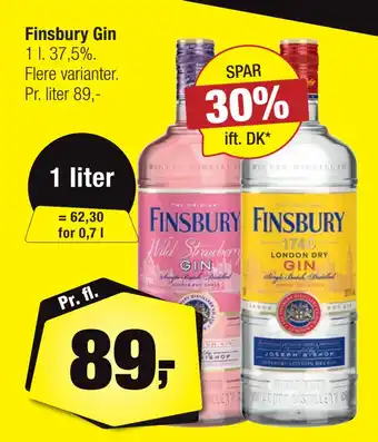 Calle Finsbury Gin tilbud