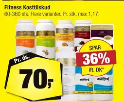 Calle Fitness Kosttilskud tilbud