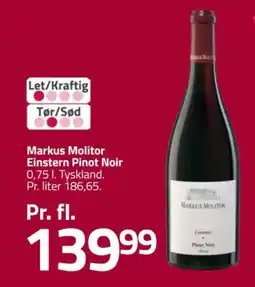 Fleggaard Markus Molitor Einstern Pinot Noir tilbud