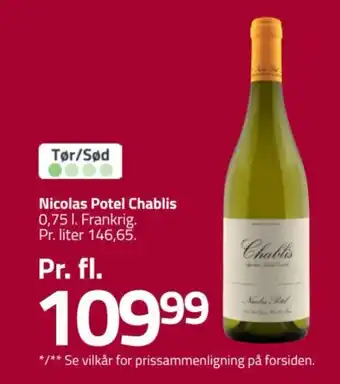 Fleggaard Nicolas Potel Chablis tilbud