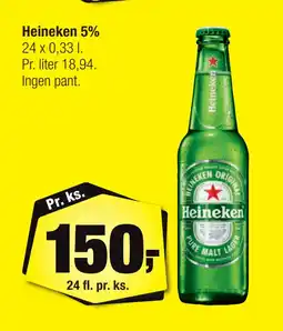 Calle Heineken 5% tilbud