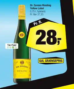 Calle Dr. Zenzen Riesling Yellow Label tilbud