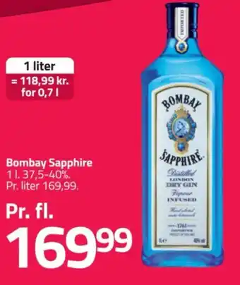 Fleggaard Bombay Sapphire tilbud