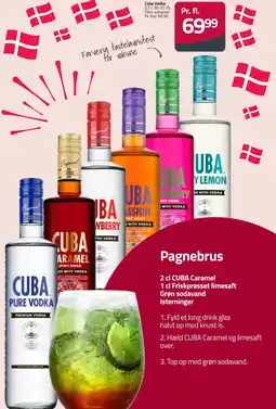 Fleggaard Cuba Vodka tilbud