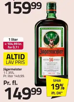 Fleggaard Jagermeister tilbud