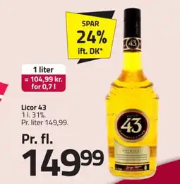 Fleggaard Licor43 tilbud