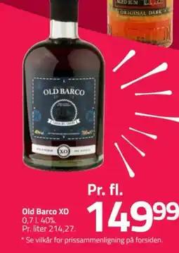 Fleggaard Old Barco XO tilbud