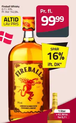 Fleggaard Fireball Whisky tilbud