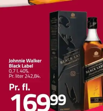 Fleggaard Johnnie Walker Black Label tilbud