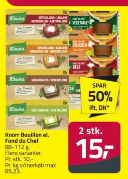 Fleggaard Knorr Bouillon el. Fond du Chef tilbud