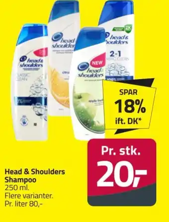 Fleggaard Head & Shoulders Shampoo tilbud