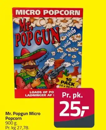 Fleggaard Mr. Popgun Micro Popcorn tilbud