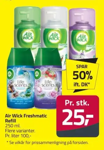 Fleggaard Air Wick Freshmatic Refill tilbud