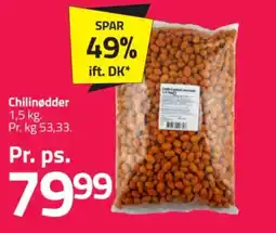 Fleggaard Chilinødder tilbud