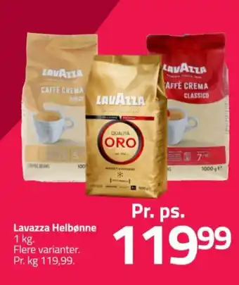 Fleggaard Lavazza Helbønne tilbud