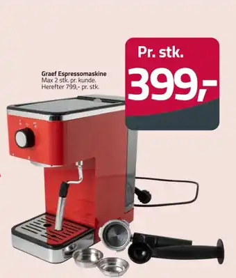 Fleggaard Graef Espressomaskine tilbud