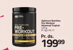 Fleggaard Optimum Nutrition Pre-Workout Advanced Tropical tilbud