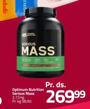 Fleggaard Optimum Nutrition Serious Mass tilbud