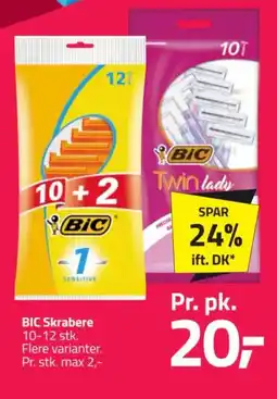 Fleggaard BIC Skrabere tilbud