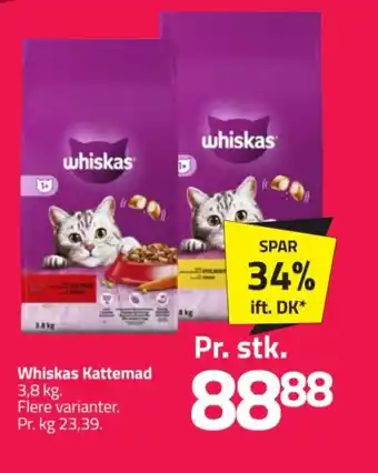 Fleggaard Whiskas Kattemad tilbud