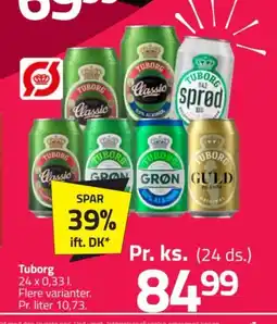 Fleggaard Tuborg tilbud