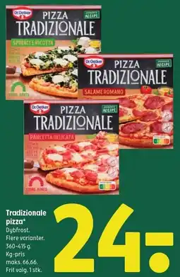Tradizionale pizza