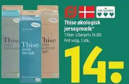 Coop 365 Thise økologisk jerseymælk tilbud