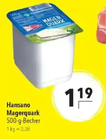 Citti Hansano magerquark tilbud