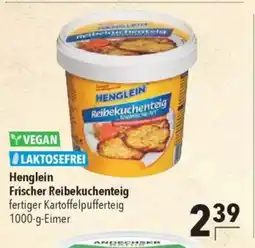 Citti HENGLEIN Frischer reibekuchenteig tilbud