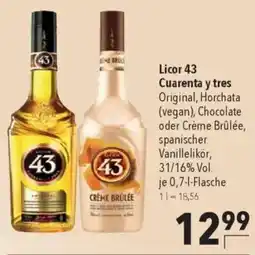 Citti Licor 43 cuarenta y tres tilbud