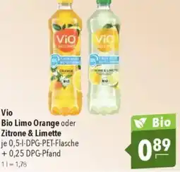 Citti Vio bio limo orange oder zitrone & limette tilbud