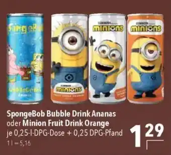 Citti Spongebob bubble drink ananas tilbud