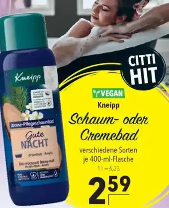 Citti Schaum- oder cremebad tilbud