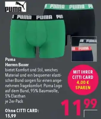 Citti Puma herren boxer tilbud